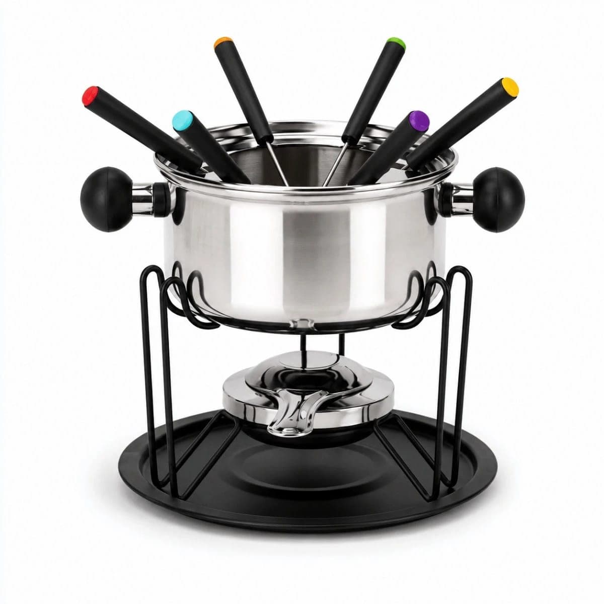 Conjunto Fondue Inox 11 Peças Panela