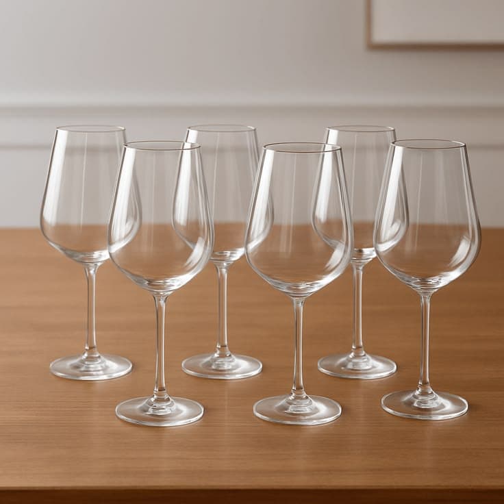 Conjunto de taças para vinho