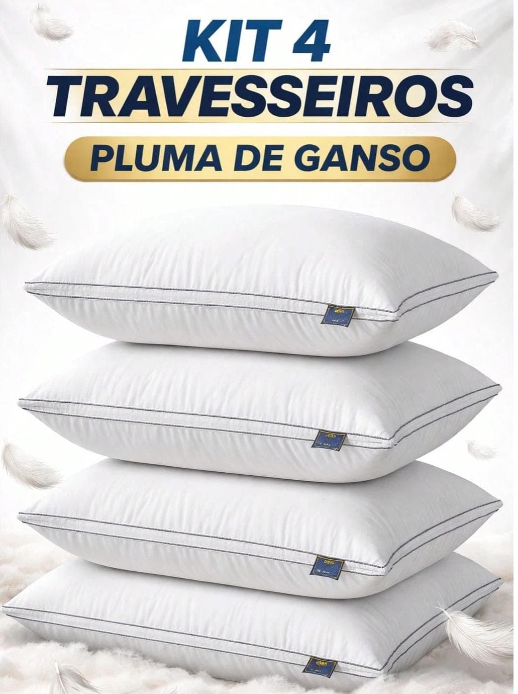 Kit quarto travesseiros