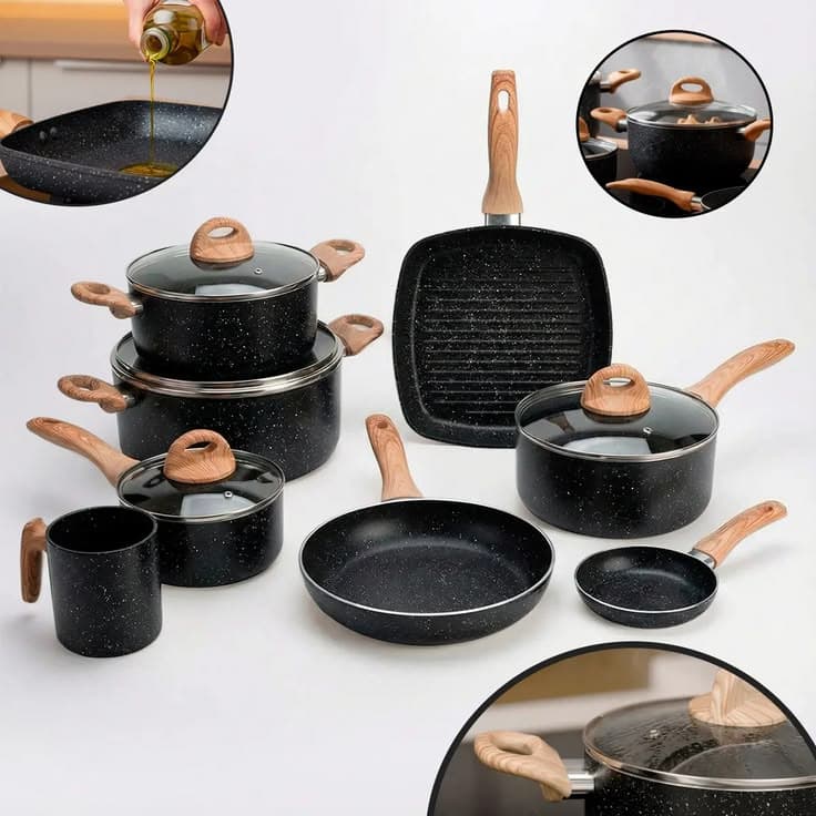 Conjunto de panelas 10 peças